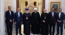 Erməni katalikos iranlı dindarlarla Azərbaycanı müzakirə edib