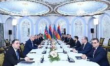Azərbaycan və Ermənistan XİN başçıları Almatıda danışıqları davam etdir