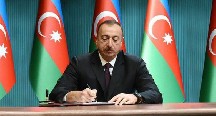İlham Əliyev Azərbaycanla Qazaxıstan arasında imzalanmış iki sənədi təsdiqləyib
