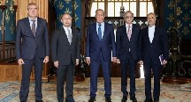 Lavrov Xəzəryanı dövlətlərin səfirləri ilə görüşdü