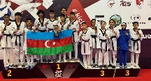 Azərbaycan taekvondoçuları Albaniyada 14 medal qazanıblar